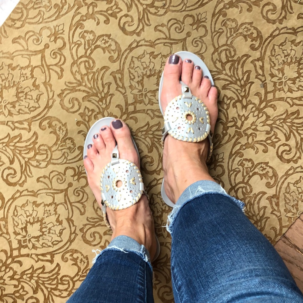 Jack Rogers jelly sandals